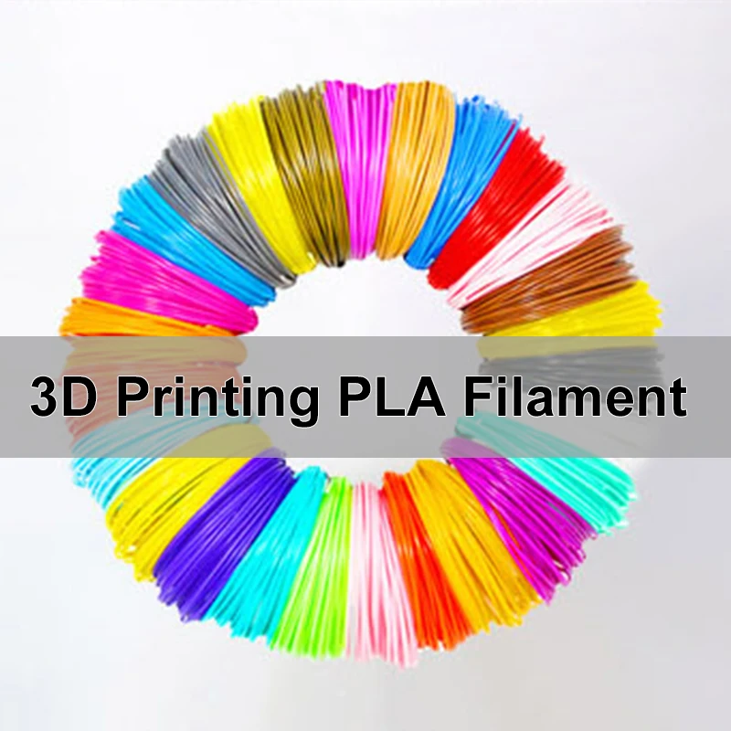 20 цветов нить для 3d принтера 1,75 PLA PP PC Металл Пластик PLA 3d принтер нить PLA нити для 3D ручки Impressora