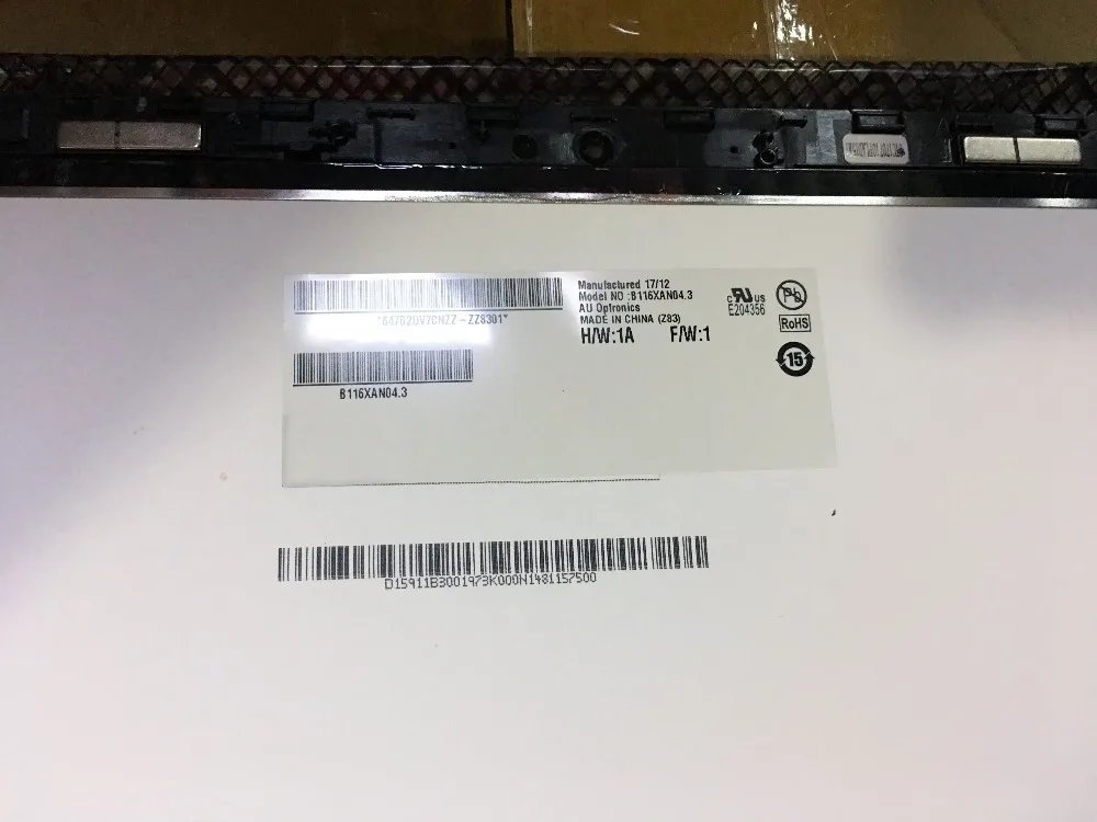 Сенсорный ЖК экран 11 6 дюйма в сборе с рамкой B116XAN04.3 для ASUS TP203N TP203|ЖК-экран