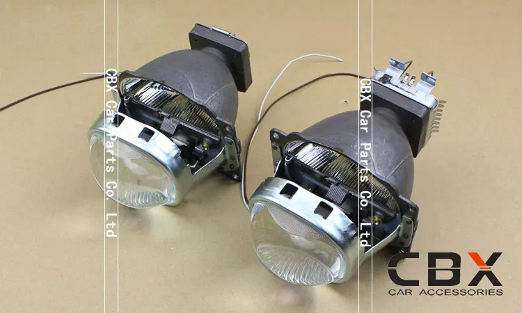 CBX square Q5 hid bixenon projector lens 3 inches 2