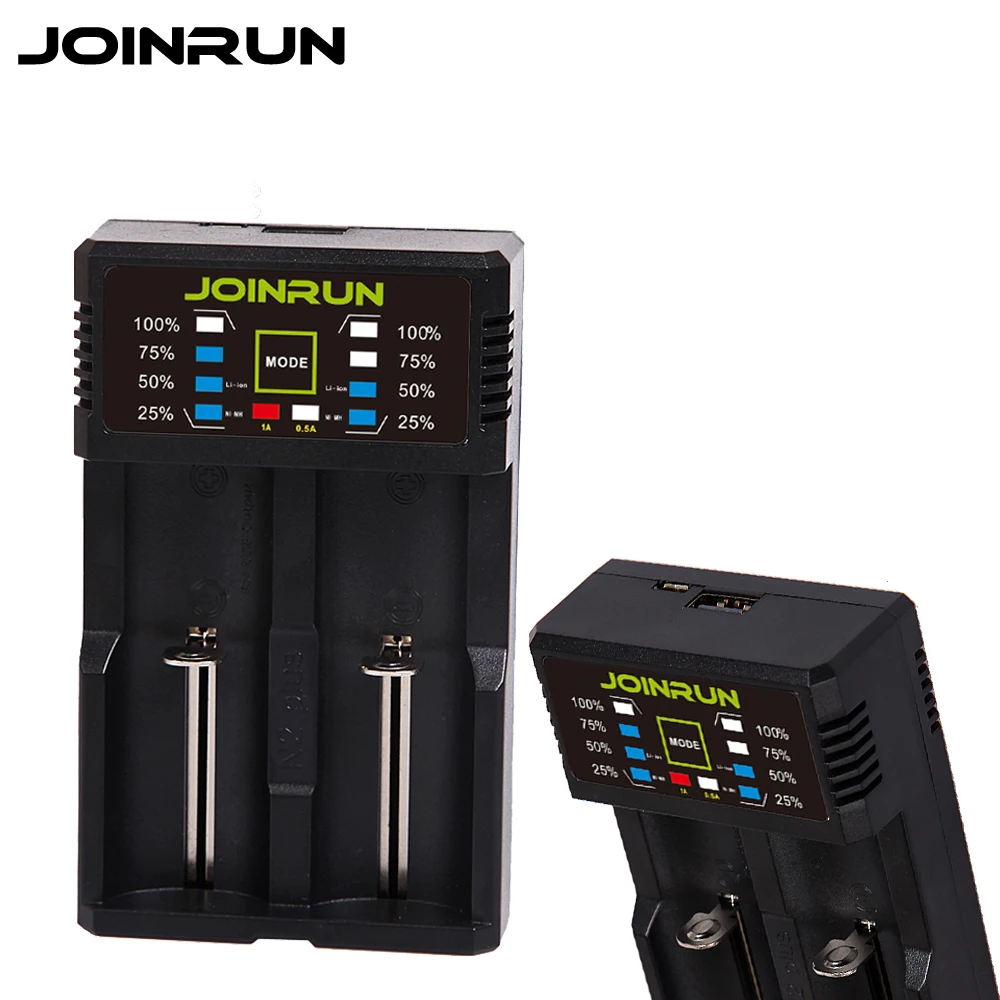 Оригинальное зарядное устройство Joninrun N2 Plus 18650 Li-Ion 18650 14500 16340 26650 Ni-MH Ni-Cd AAA AA перезаряжаемое зарядное устройство