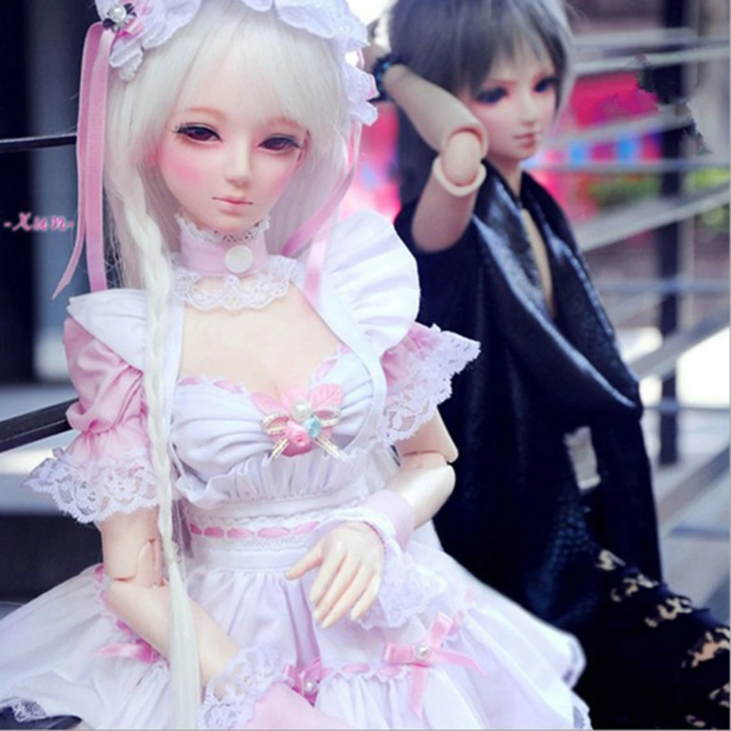 Сказочная кукла одежда наряд девушки костюм для 1/3 BJD куклы наряды аксессуары