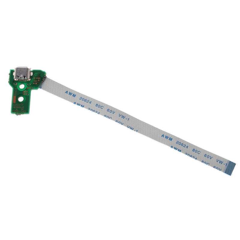 Replace USB Charging Port Board For JDS-040 PS4 Controller With 12Pin Flex Cable Support