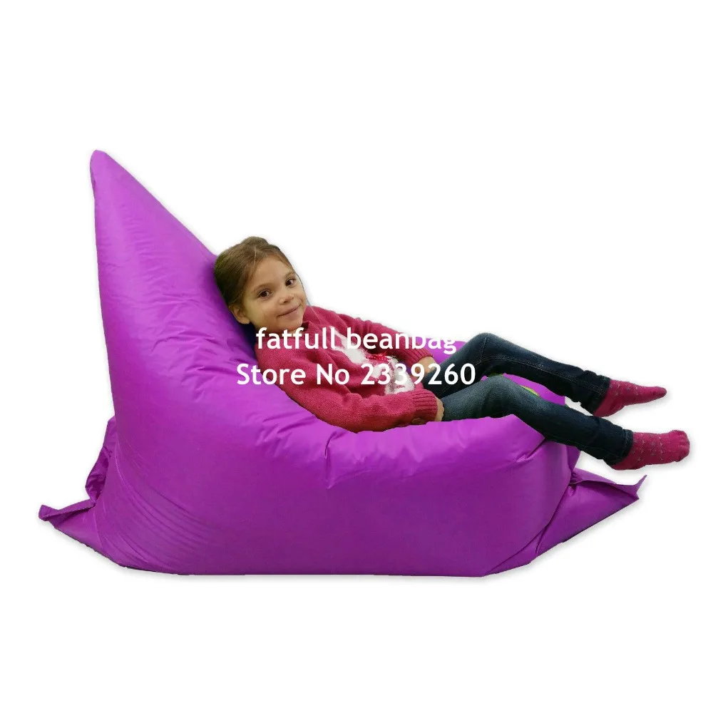 Cover only No Filler-red outdoor Junior bean bag chair,portable hammock sofa