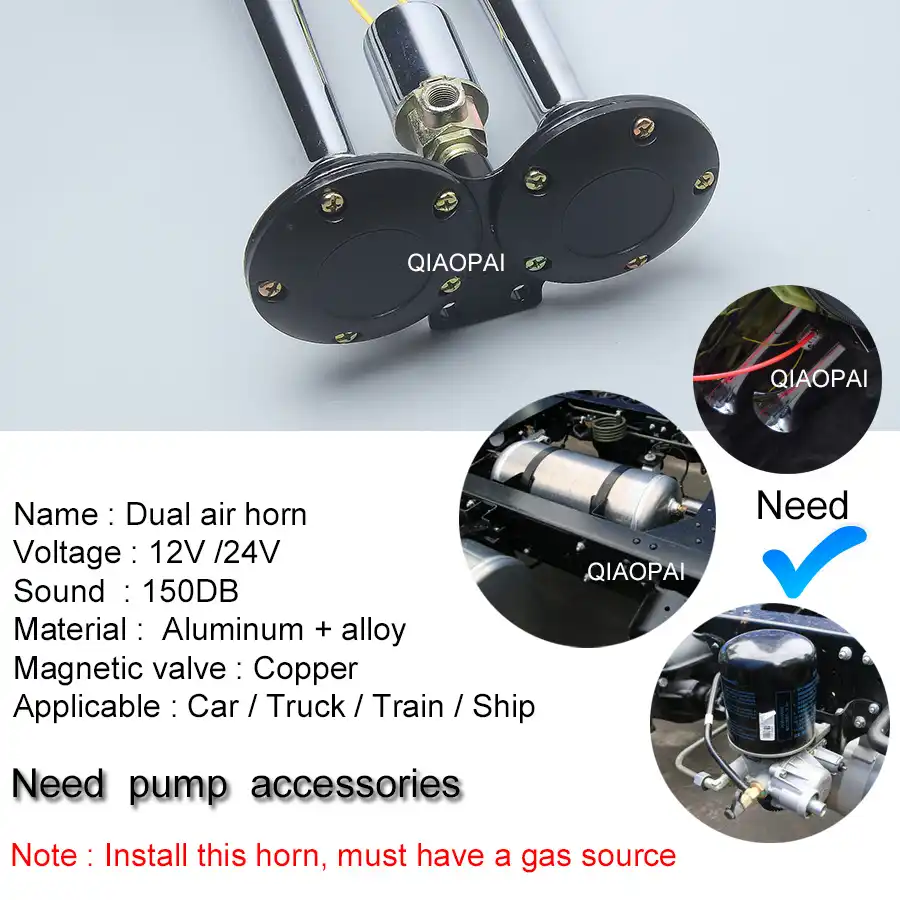 Loud Car Horn >> Detail Feedback Questions About Loud Car Horn 150db 12v 24v Chrome Loud Car Horn >> Detail Feedback Questions About Loud Car Horn 150db 12v 24v Chrome