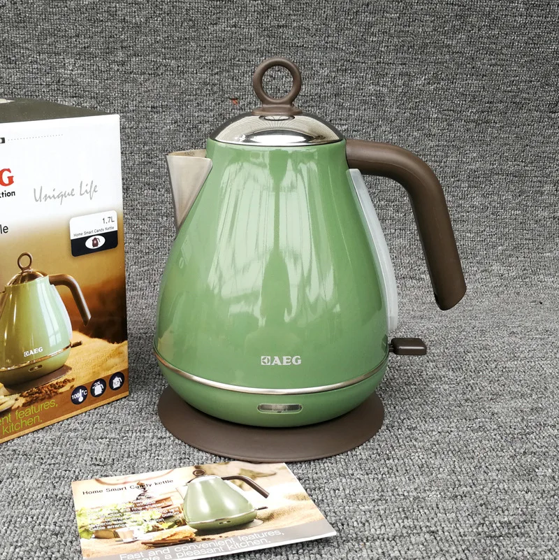 

High Power Electric Kettle Kettle 304 Stainless Steel Premium Kettle Electric Kettles 1.7L 1850W