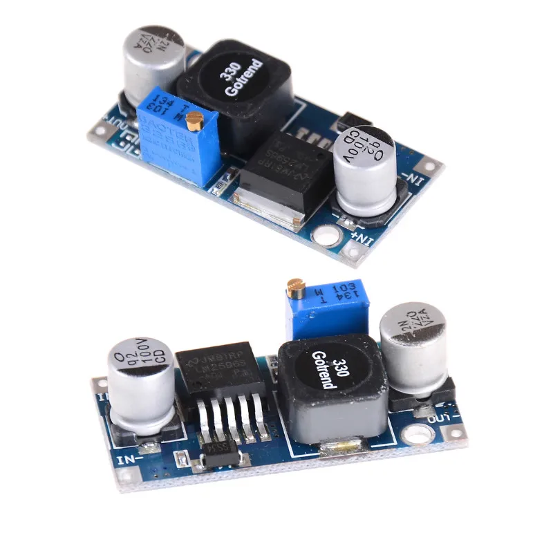 

LM2596 DC-DC Step Down CC CV Power Supply Module LED Driver Battery Charger Adjustable LM2596S Constant Current Voltage good