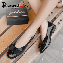 Donna-in/Балетки на плоской подошве; женские балетки из натуральной кожи; Летние повседневные черные и красные слипоны для женщин; слипоны; mocasin;