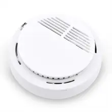 New Wholesale Wireless Smoke Detector Sensor for Home Alarm System Security Sensitive Independent Protection Kit with Battery