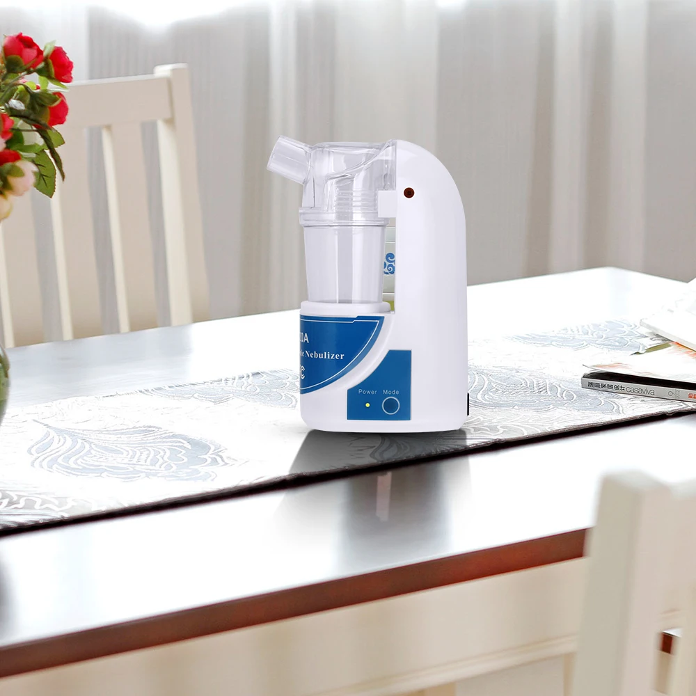 

Home Ultrasonic Nebulizer Adults Children Asthma Inhaler Nebulizator Portable Compact Household Mini Handheld Automizer Steaming