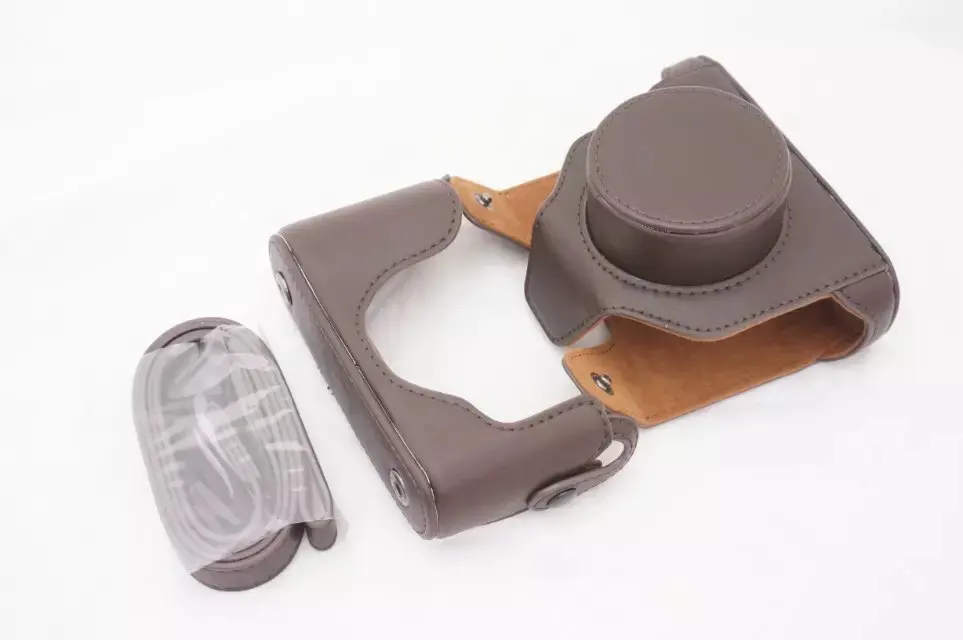 Чехол сумка из искусственной кожи для камеры FUJI FUJIFILM Finepix LC X100 X100S черная или