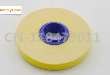 

Ink Ribbon Printer label tape core Yellow TM-1106W For wire marking machine electronic lettering machine MK1500 M-1PRO MK2500