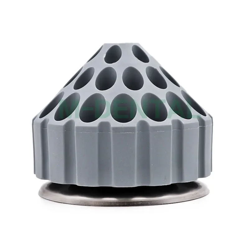1 шт. стоматологический пластиковый держатель для Бора, чехол с 35 отверстиями, вращающаяся на 360 градусов коробка для хранения, стоматологический материал для стоматологической лаборатории