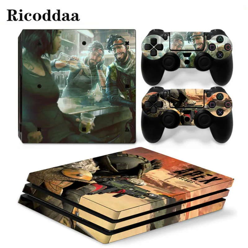 

Removable Vinyl Skin Sticker Decal For PlayStation 4 Pro Console with 2 Controllers For PS4 Pro Skins Sticker Decal Designs