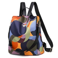 Fashion Anti-theft Women Backpacks Famous Brand High Quality Waterproof Oxford Women Backpack Ladies Large Capacity Backpack 1