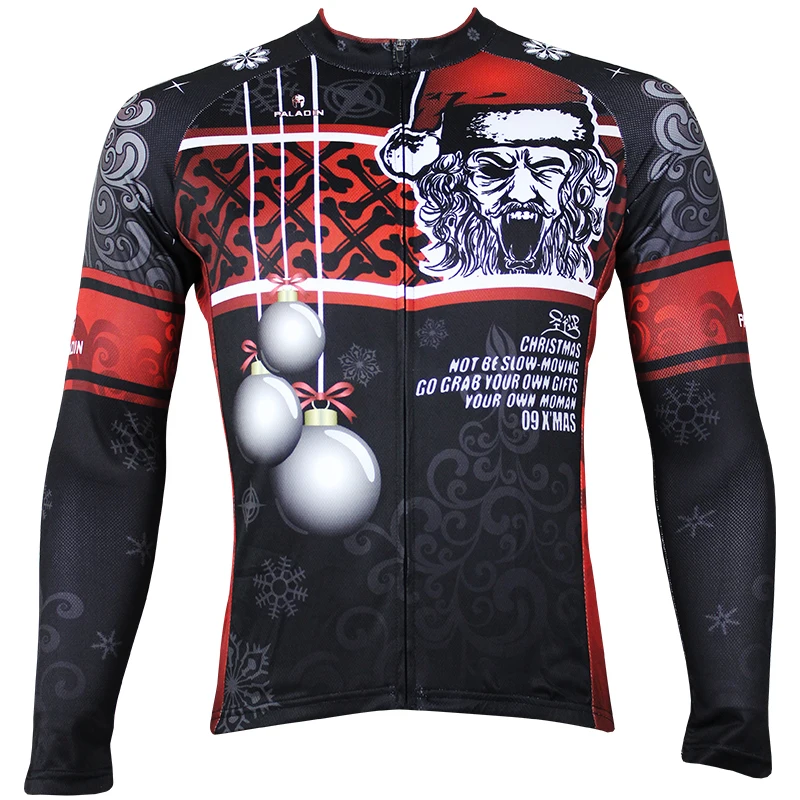 

PALADIN " Pirate Captain " Mens Long Sleeve Cycling Jersey Bike Shirt Cycling Clothing