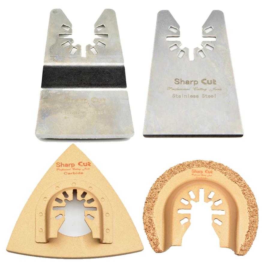 Free Shipping: 40pcs/set Oscillating Multimaster Tools Saw Blades for Cutting Wood,Plasitc,Drywall,Metal,Tile,Soft material