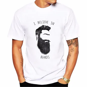 Beard Rule Skull Graphic T-Shirt