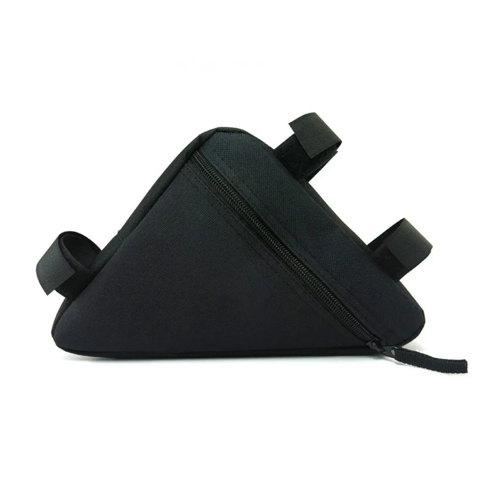 Discount Bicycle Front Frame Triangle Bag Red black Blue  20X18.5X4cm Waterproof Cycling Bike Tube Pouch Holder Saddle Panniers bag 3