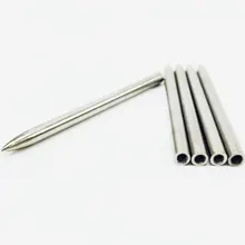 2 шт./компл. Паракорд Веревка Браслет вязальная игла из нержавеющей стали для шнурков струны Паракорд из нержавеющей спицы инструмент