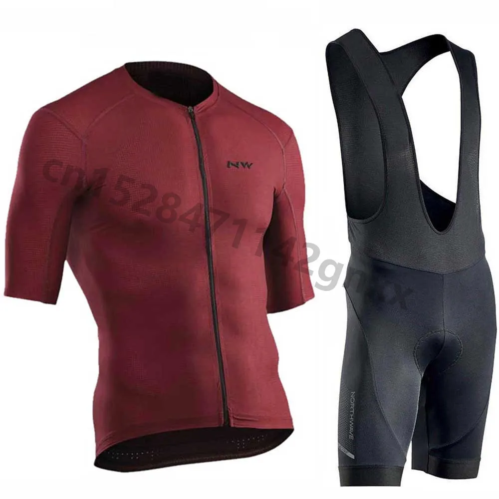 

2019 NW Northwave Mens Cycling jersey Set Summer Bicycle Cycling Clothing Maillot Ropa Ciclismo MTB Bike Clothes Sportswear Suit