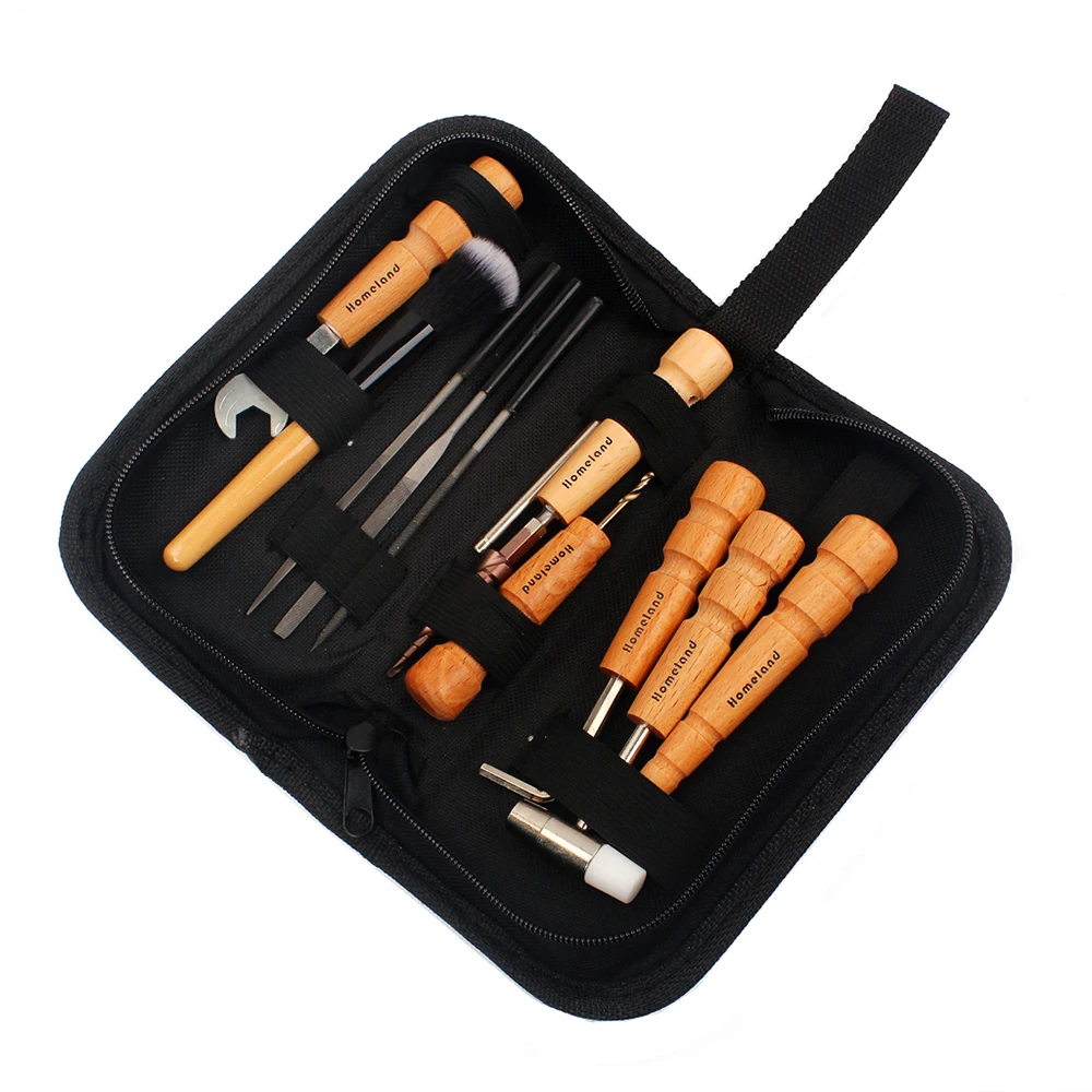 11 Pieces Guitar Repairing Maintenance Cleaning Kits Convenient Repair