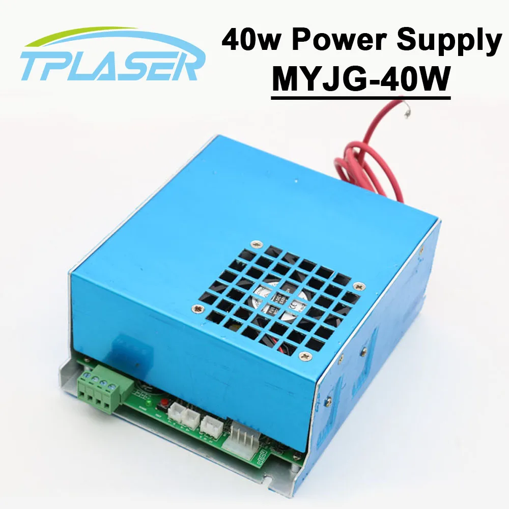 

40W CO2 Laser Power Supply MYJG-40 for CO2 Laser Engraving Cutting Machine 25-50W