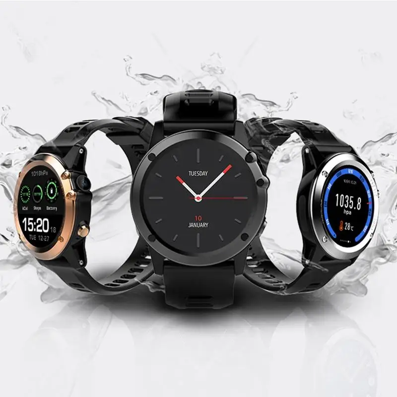 

SHZONS H1 3G Smartwatch Phone 1.39 inch Android 4.4 MTK6572 Dual Core 1.2GHz 4GB ROM IP68 Waterproof 2.0MP Camera Pedometer