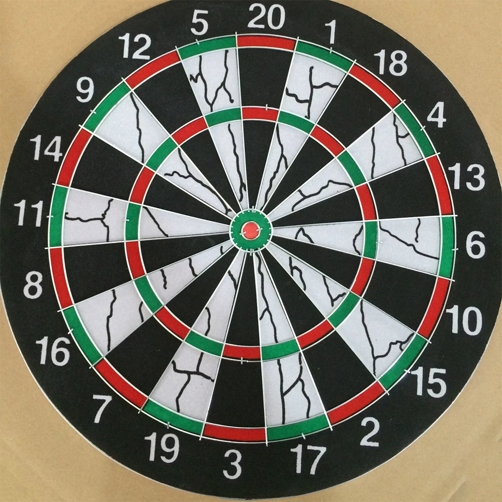 Special Darts Disc 15 Inch Darts Boards with 6 Pcs Needle Darts Double-sided Flocking Dart Board Professional Suit E Special Darts Disc 15 Inch Darts Boards with 6 Pcs Needle Darts Double-sided Flocking Dart Board Professional Suit E