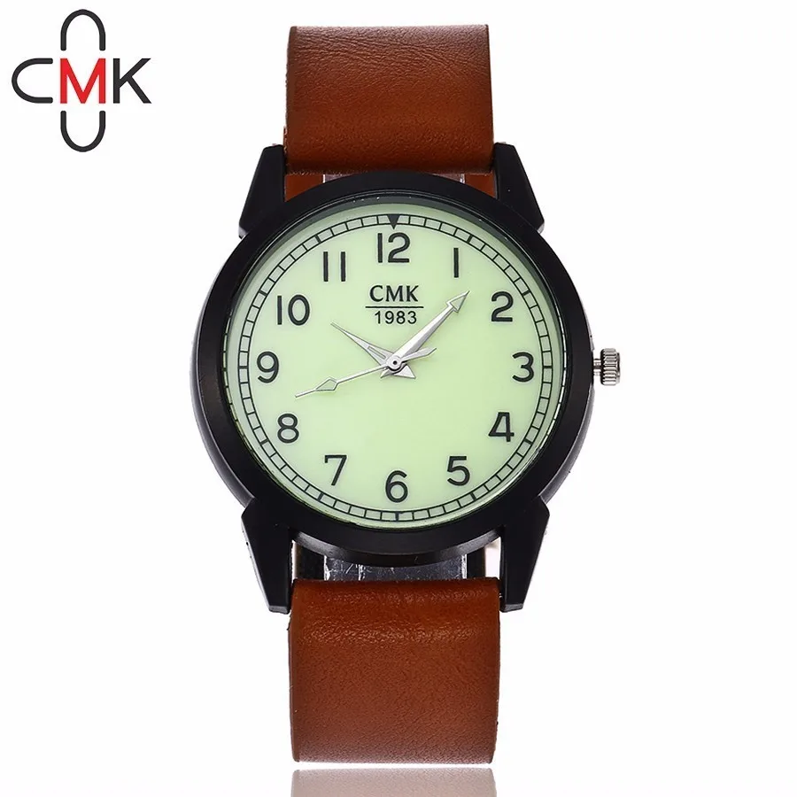 

CMK Women Leather Quartz Watch Fashion Casual Ladies Dress Watches Gift Clock Montre Femme Hot Selling
