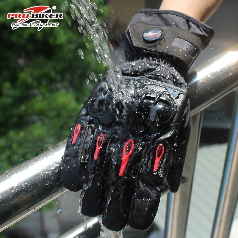

MTV-08 Winter Warm Motorcycle Gloves Guantes Moto Raing Motocross Windproof Protective 100% Waterproof Luvas Motociclista
