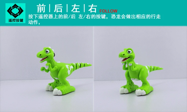 Дистанционное управление динозавров подарок на день рождения подарок RC игрушки динозавра