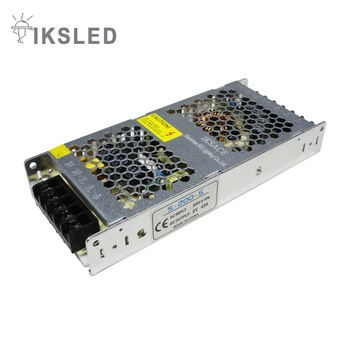 

IKSLED 5V 40A LED Power Supply Transformer,200W Dc Universal Regulated Switching Power Supply Adatper for led strip,CCTV