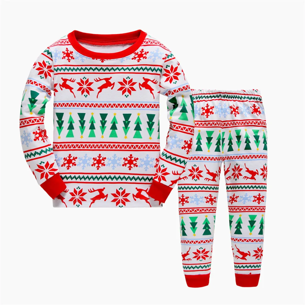 christmas clothing toddler children pyjamas kids pajamas christmas pajama set