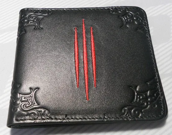 

Game wallet Dia 3 / The Horde Logo Genuine Leather purses Jinx Gamers Collection for gift free shipping