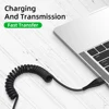 Cable USB C de carga rápida para móvil, Cable retráctil de carga rápida, Cable de datos para Huawei, Samsung y Xiaomi ► Foto 2/6