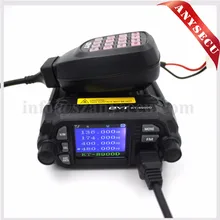 NEW Product! Mini car radio QYT KT-8900D 136-174/400-480MHz dual band quad dsiplay 25W mobile transicever KT8900D