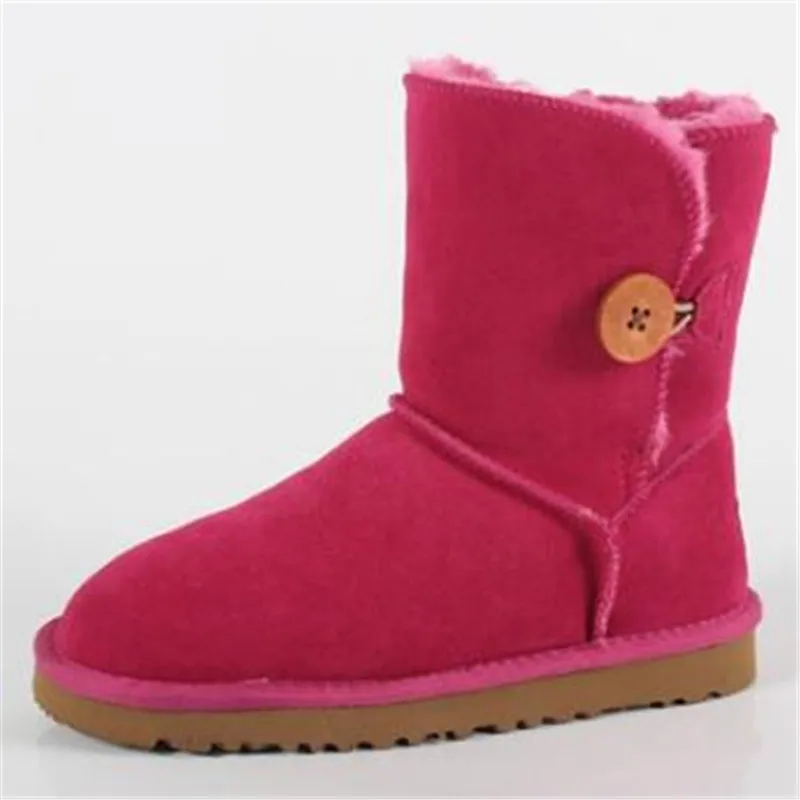 Г., Новая женская обувь женские ботинки брендовая кожаная зимняя обувь на лисьем меху женские ботинки женские зимние ботинки австралийские женские ботинки