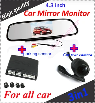 

car parking backup camera with Mini 2channel real-time Quad system (Two channel car camera video switch) with car parking sensor