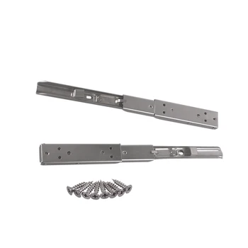 

Stainless Steel 14-inch Length 90 Degree Spring Loaded Triangle Folding Shelf Brackets 2-Pack ,With Mounting Screws