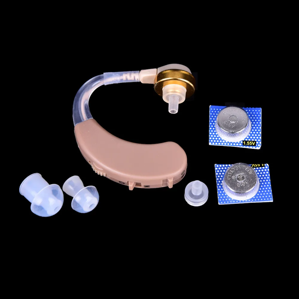 

1Set New Best Adjustable Hearing Aids Aid Digital Tone Behind Ear Sound Amplifier
