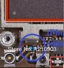 50 шт./лот синий индуктор катушки сигнала катушки L17_RF 4.3нh для iPhone 4 4G логическая плата fix Запчасти