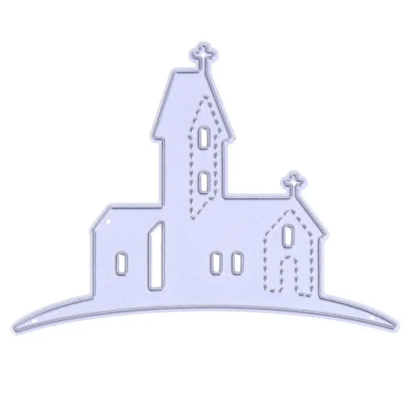 

Castle DIY Metal Cutting Dies Stencils for DIY Scrapbooking/Photo Album Decorative Embossing DIY Paper Card E5M1