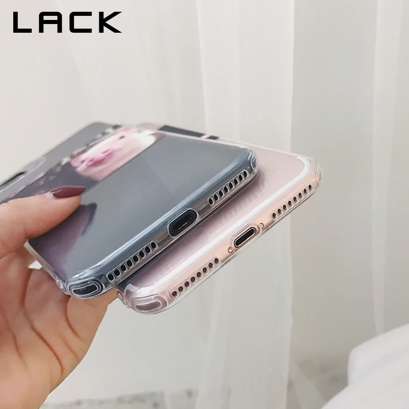 Чехол для телефона LACK с изображением мультяшной свиньи Для iphone X чехол 6 6S 7 8 Plus