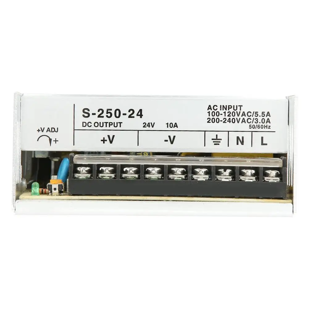 S-250-24 24 V 10A переключение Питание охранного наблюдения АС промышленного типа Питание Лидер продаж