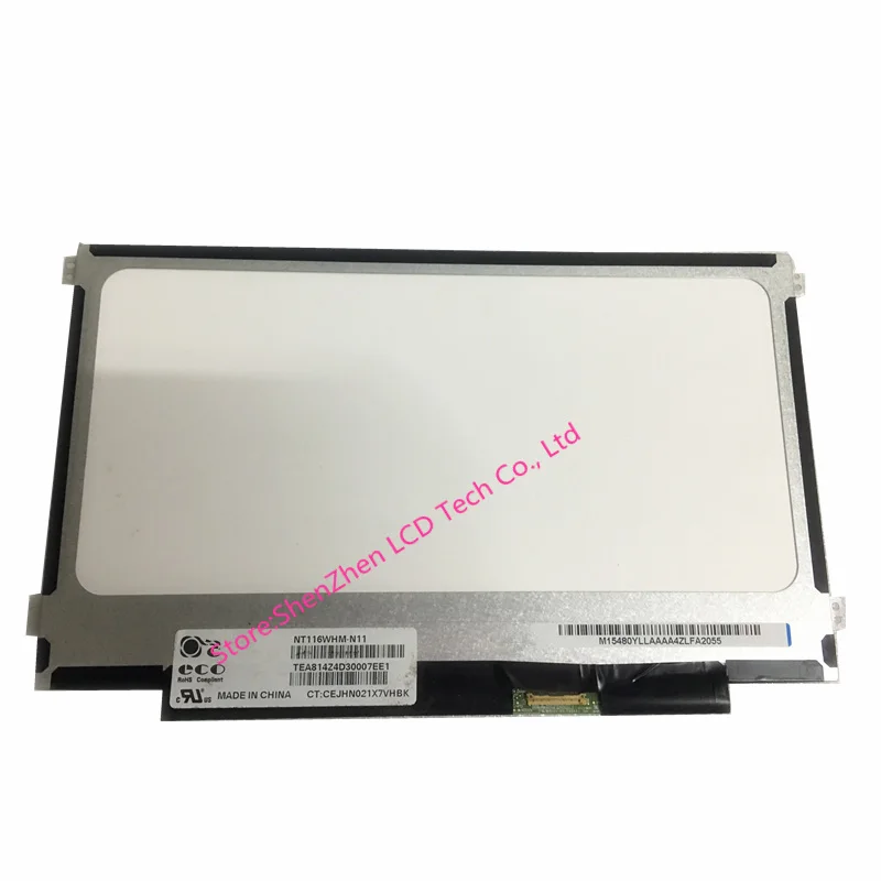 11 6 &quotноутбука светодиодный ЖК Экран Замена NT116WHM-N11 1366x768 30 контактов eDP Дисплей |