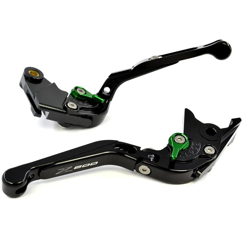 

BJMOTO Motorcycle Green Z800 CNC Aluminum Adjustable Brakes Clutch Levers For Kawasak Z800/E version 2013-2016