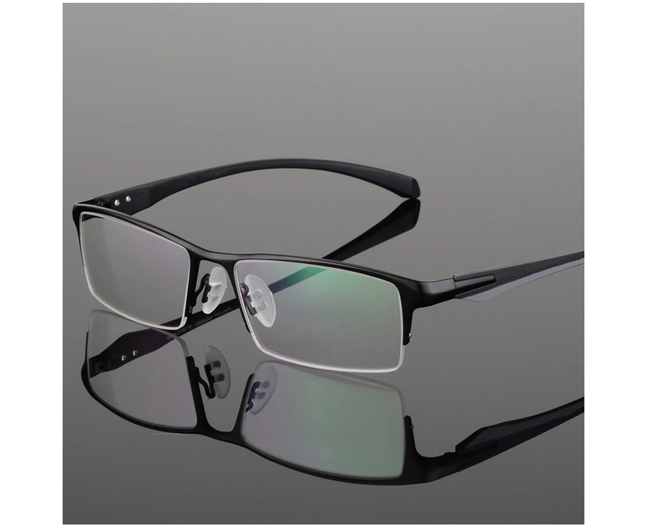Модные титановые оправа для очков без оправы, брендовые дизайнерские мужские очки, очки для чтения, оптические линзы prescpriton