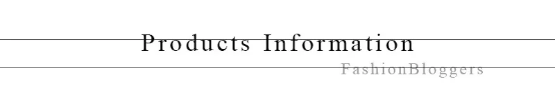 Products Information