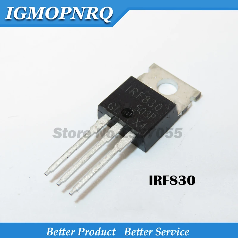 MOSFET N-Chan 500V 2.5 Amp 10 pieces MOSFET N-Chan 500V 2.5 Amp 10 pieces