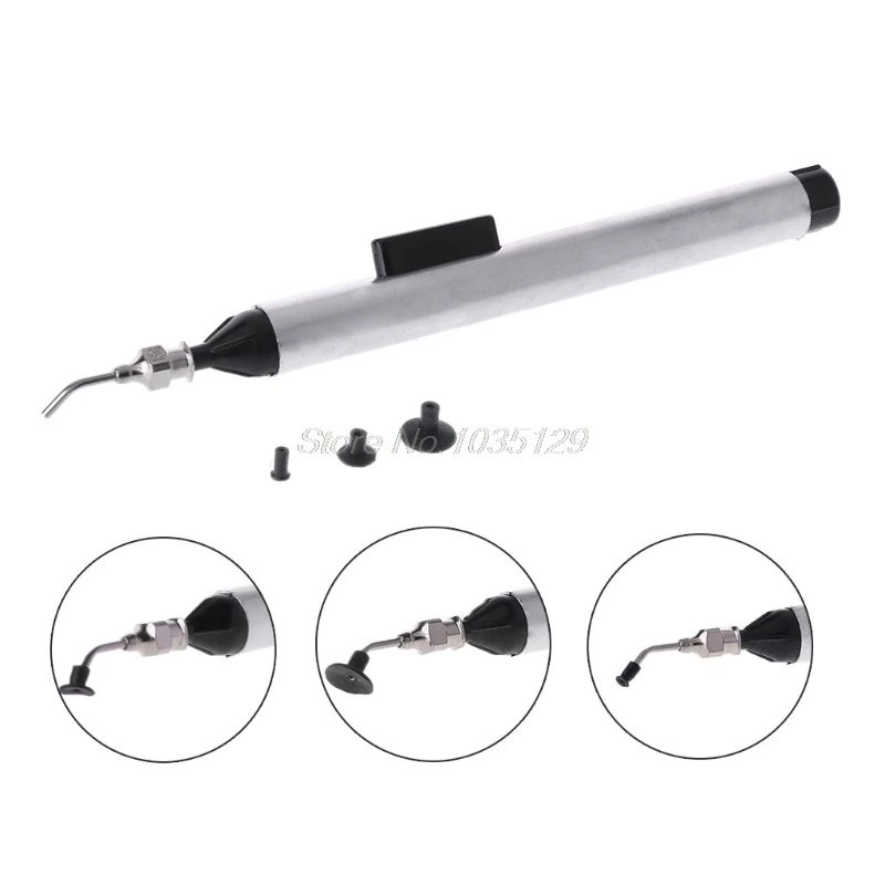 

Hand Tool Vacuum Suction Pen IC BGA Accessories Puller Picker 3 Suctions Header Oct10 DropShip